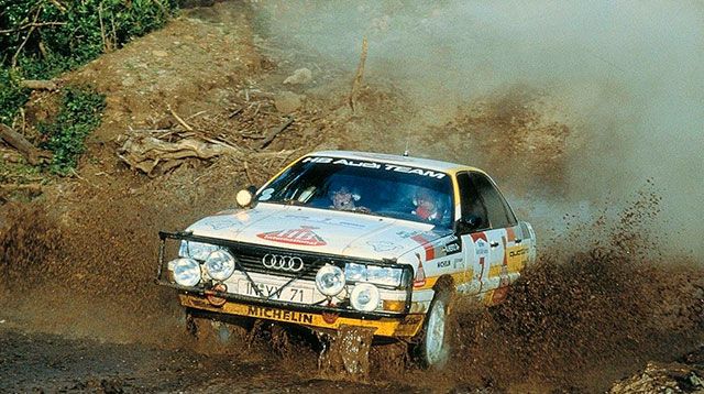 Audi en rally